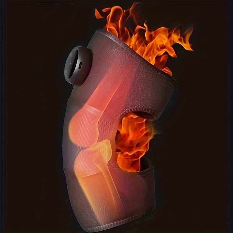 3-in-1 Heated Knee Massager Wrap Vibration Heating Pad for Knee Elbow Shoulder