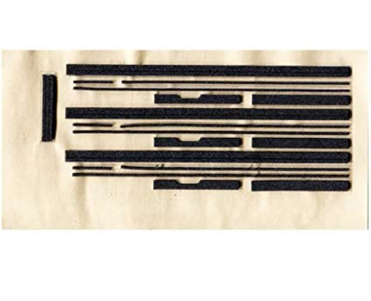 Pentax SP SP2 SPF SL K1000 Light Seal 3pcs Kit replace Sponge Adhesive From JP