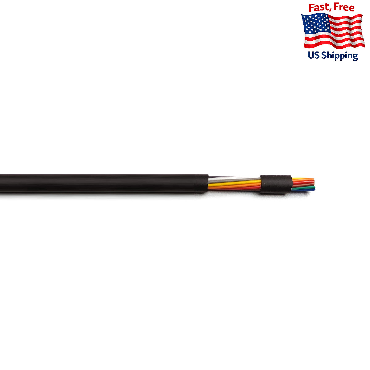 KWANGIL 24AWG 15 Conductor Wire Cable UL2464 Flexible Tinned Copper Unshielded A