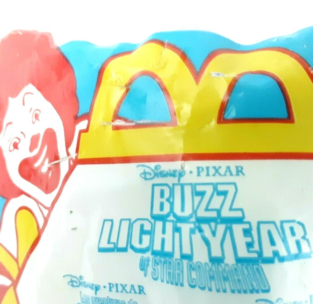Buzz Lightyear of Star Command 2001 McDonald's Number One Nose Cone Meal Toy