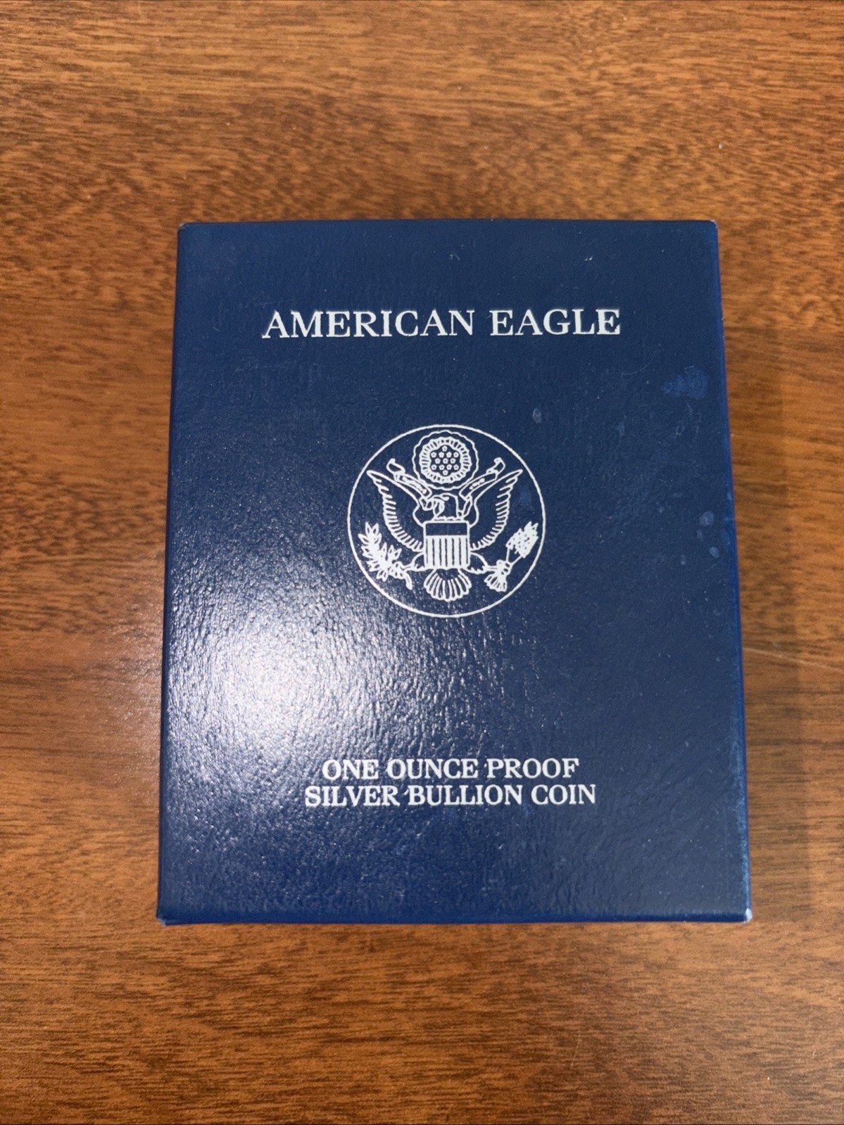 2004 Proof $1 American Silver Eagle Box & COA | No Coin