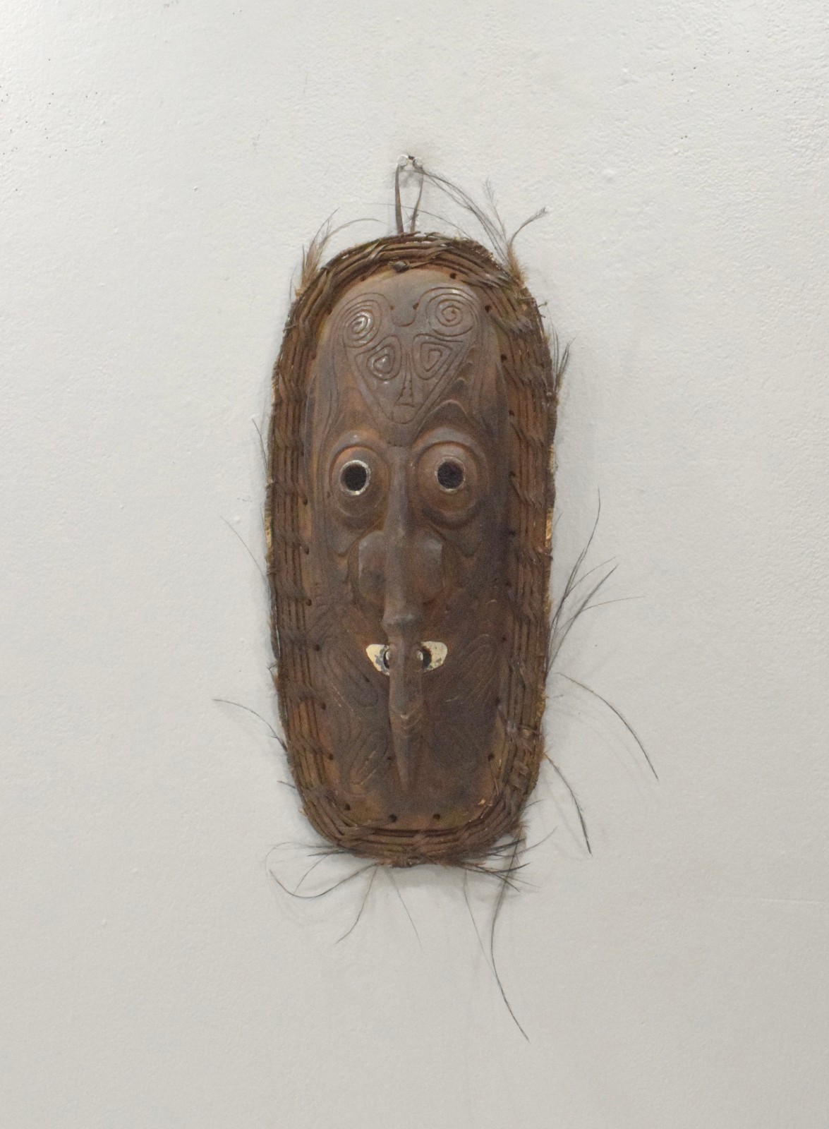 Papua New Guinea Mask Tambanum Big Mouth Spirit Mask East Sepik River