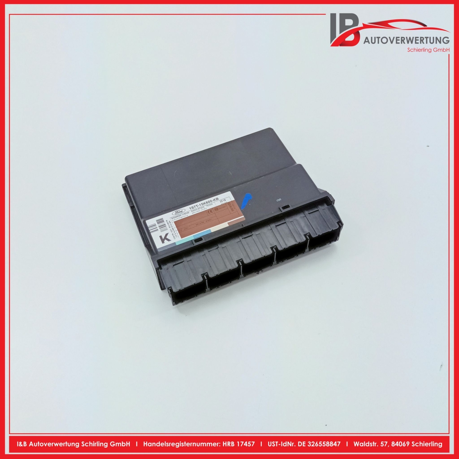 FORD MONDEO III (B5Y) 2.0 TDCI ECU Central Locking 1S7T-15K600-KB