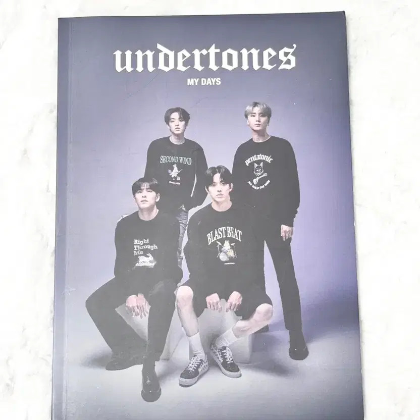 Day6 Undertones MY DAYS Photobook K-pop Group Poster Collection