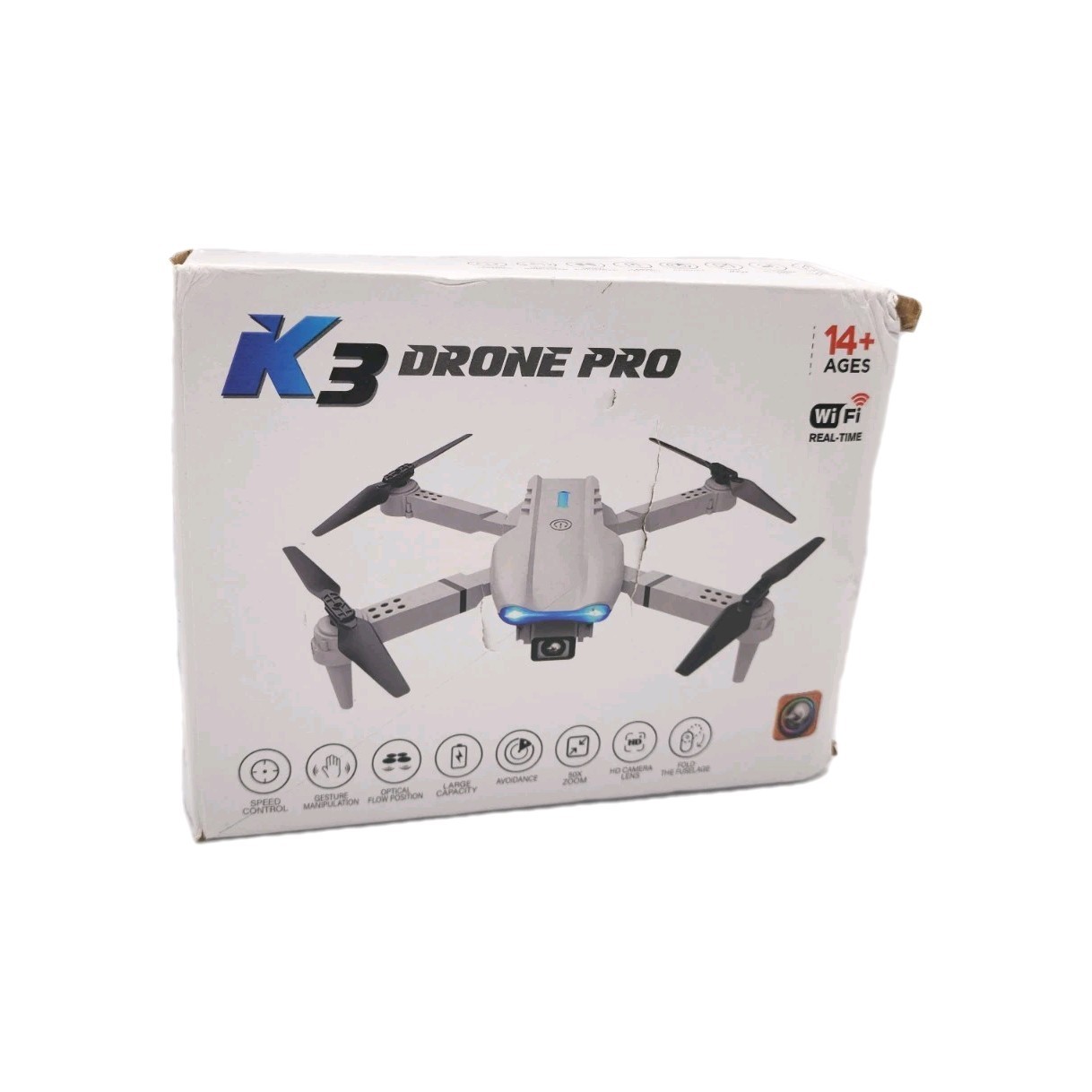 SNI E99 K3 HD Camera Real-time WIFI Black Avoidance 50x Zoom Drone Pro