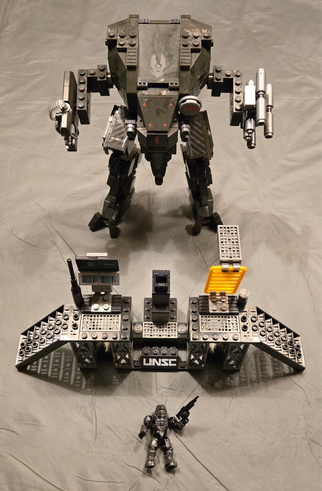 Mega Bloks Halo 97115 UNSC Mantis 100% Complete without Instructions