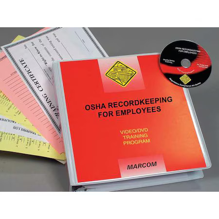 MARCOM V0000179EO OSHA Recordkeeping Employees DVD Program