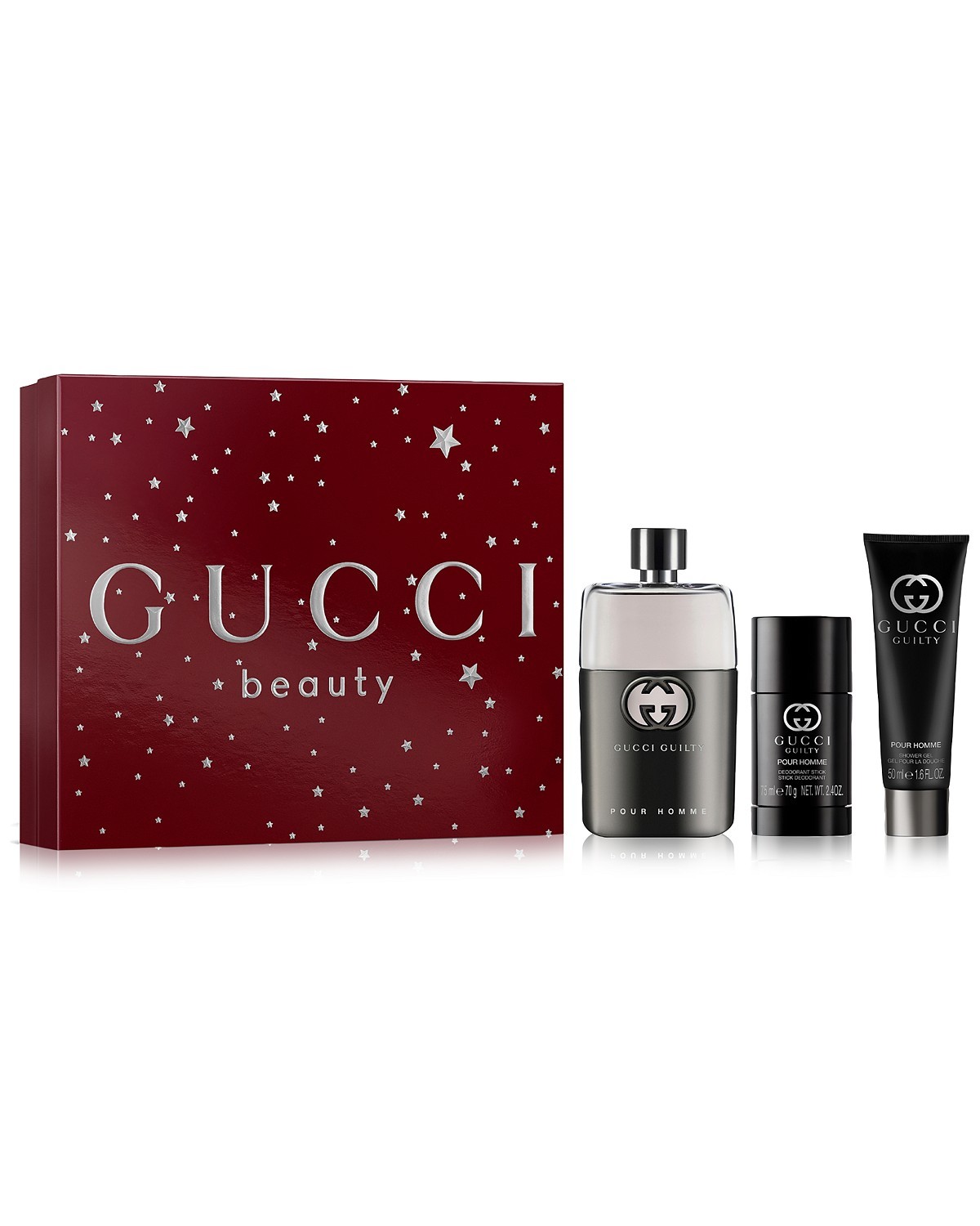 Gucci-Guilty Pour Homme Eau de Toilette for Men Trio Gift Set|20156