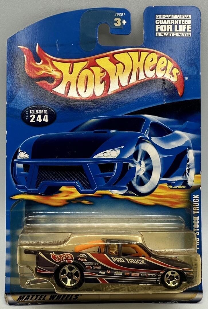 Hot Wheels Chevy Pro Stock Truck Purple Collection #244 Die-cast