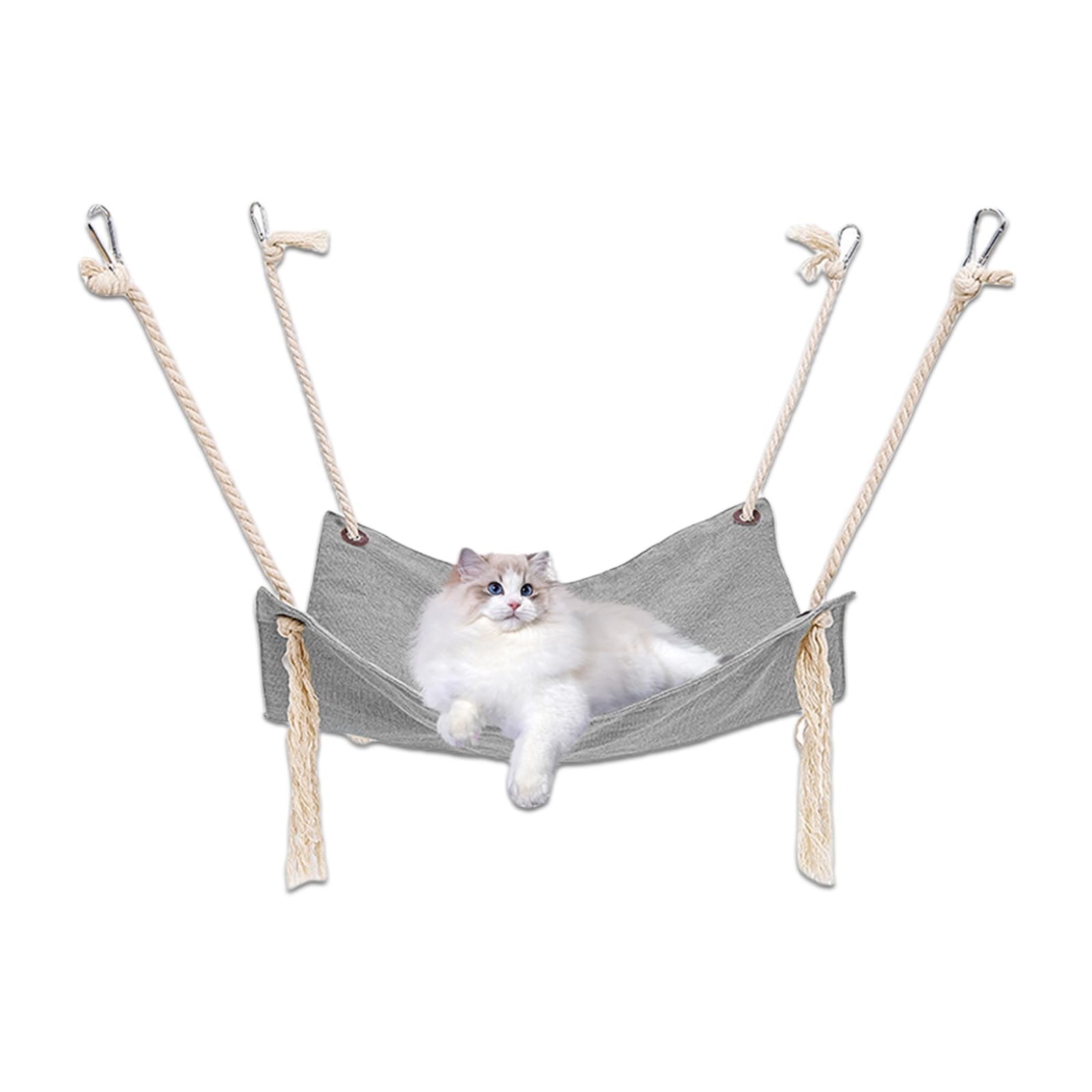 Cat Hammock Bed for Cage, 18.5 Inch Hanging Cat Bed Hammock Perch Chair with ...