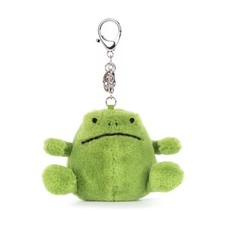 Jelly Ricky Rain Frog Bag Charm Soft Plush Toy Leafy Green Cat Christmas gift