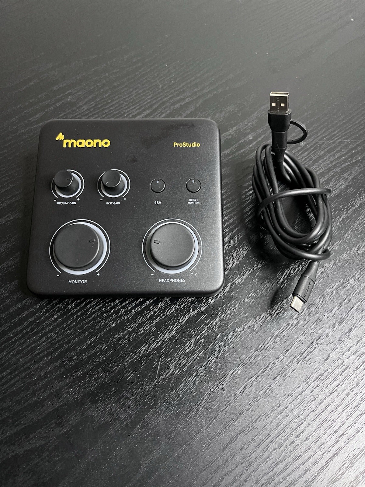 MAONO USB Audio Interface for PC: Interface with XLR Input 24-bit/192kHz Routing