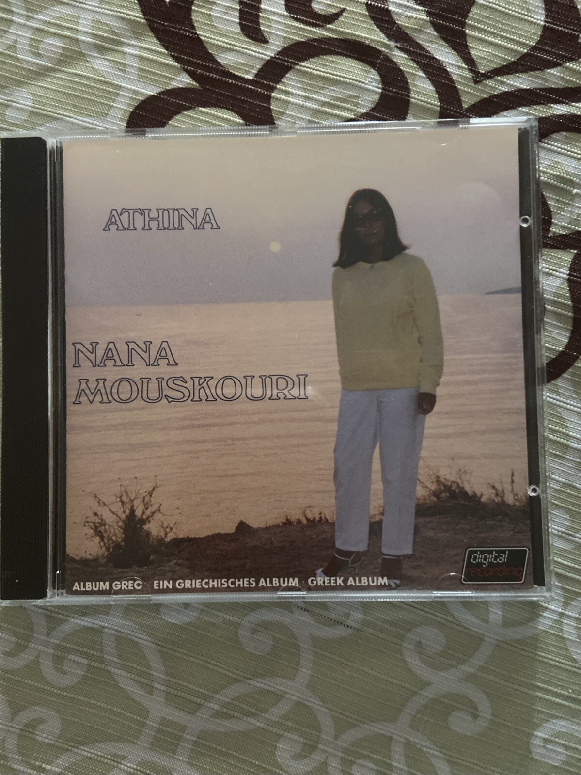 Athina Audio CD by Nana Mouskouri - Ein Griechisches Greek Album Grec