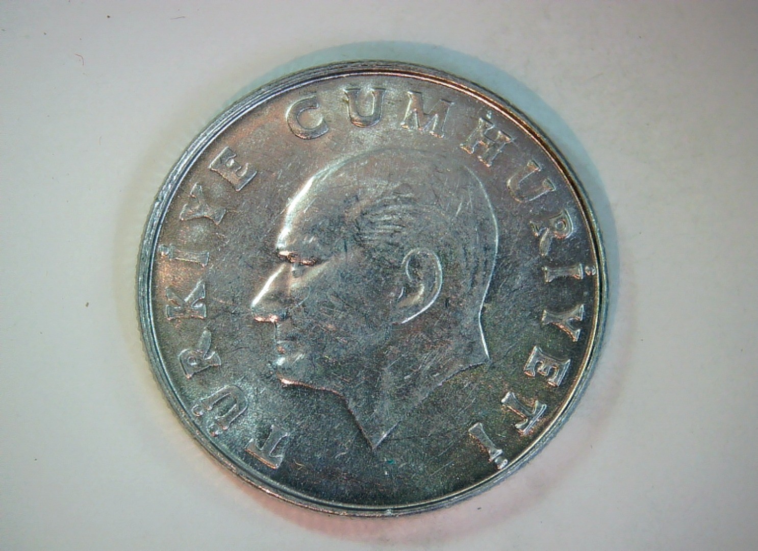 Turkey 1986 25 Lira Republic of Turkey (Kemal Atatürk portrait) 25 Lira Coin