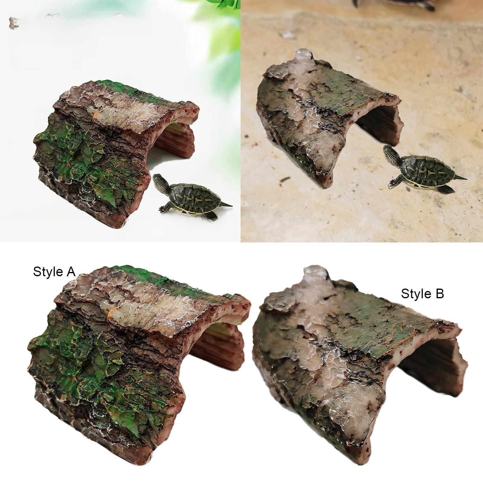 Tank Hideout Hollow Tree Trunk Resin Landscape Decoration Aquarium Decoration