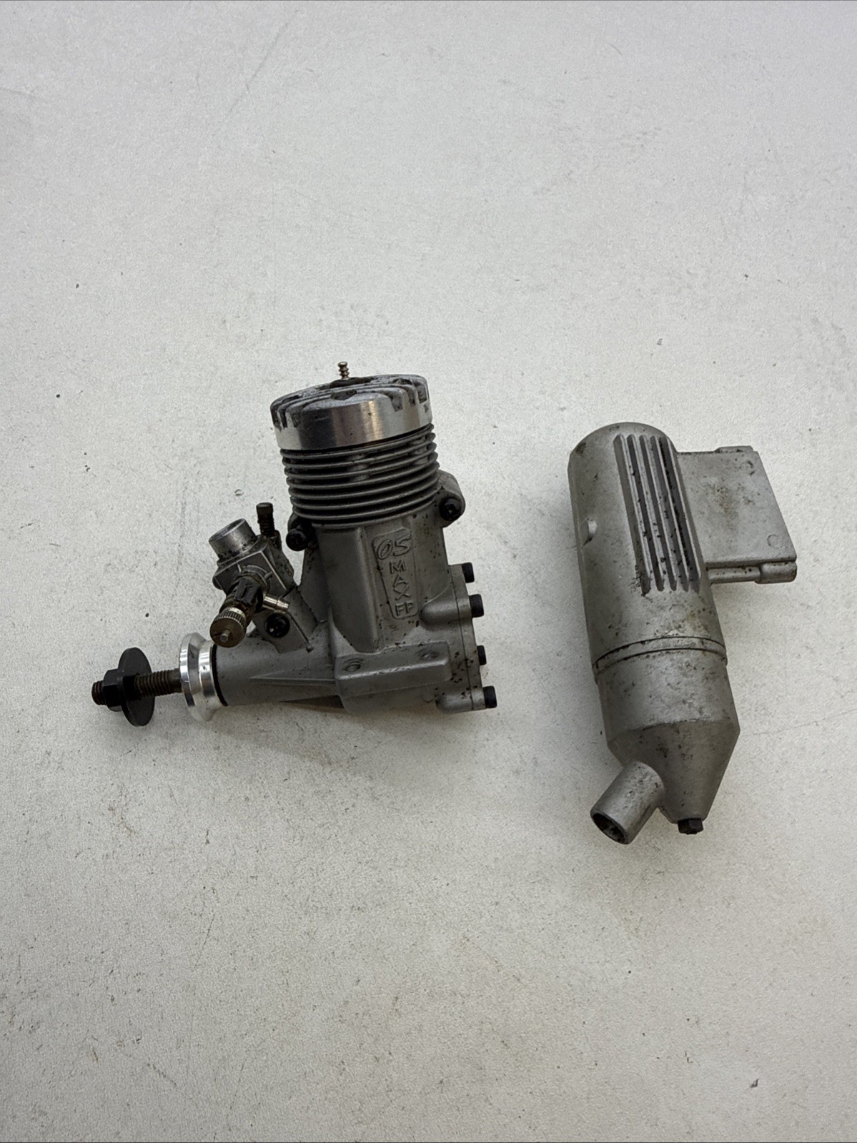 OS Max FP 35 Rc Engine Airplane Model  w/Muffler GS14 M7