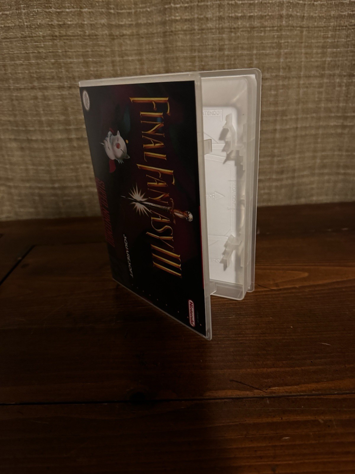 Final Fantasy III Replica Protective Hard Case ( SNES )