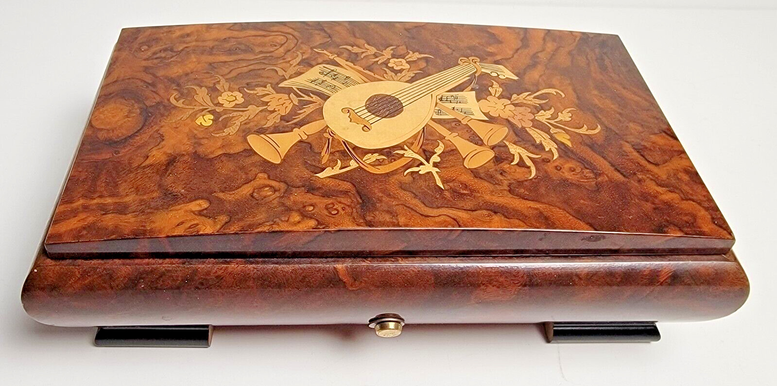 Italian Music Instrument Inlay Musical w 72 notes Swiss Reuge SERVICED