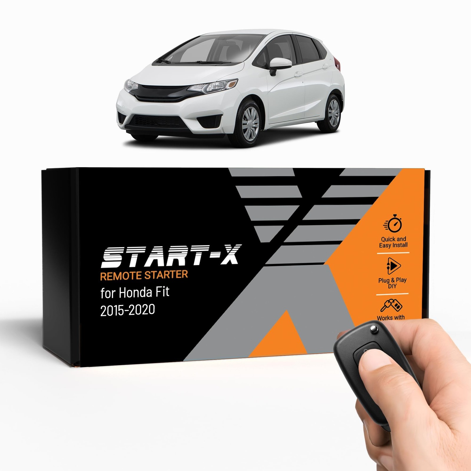Start-X Remote Starter Kit for Honda Fit (2015, 2016, 2017, 2018, 2019, 2020)...