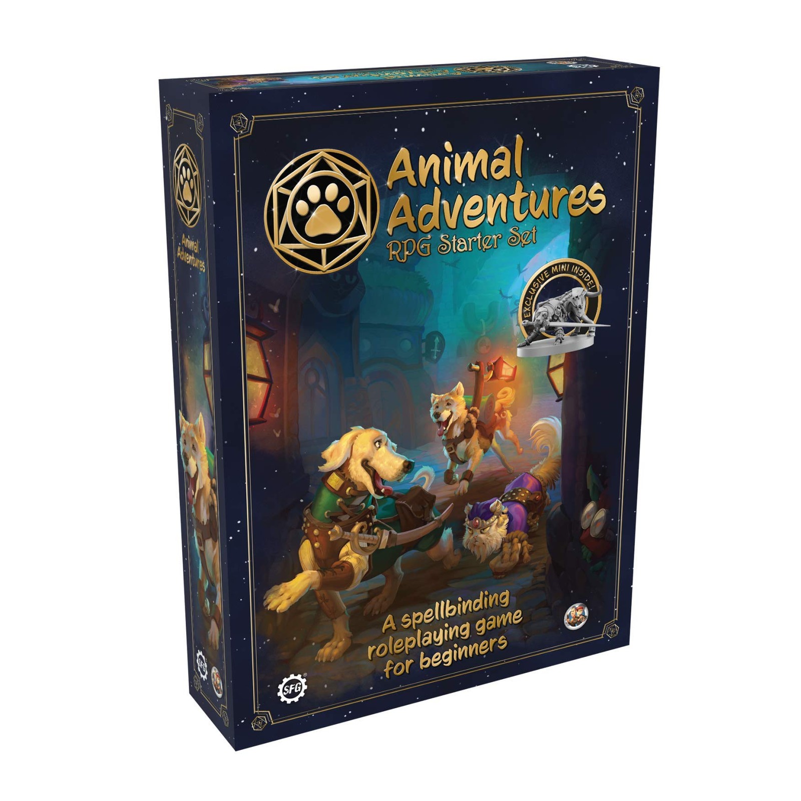 Steamforged Games Animal Adventures Rpg Starter Set Roleplaying Game