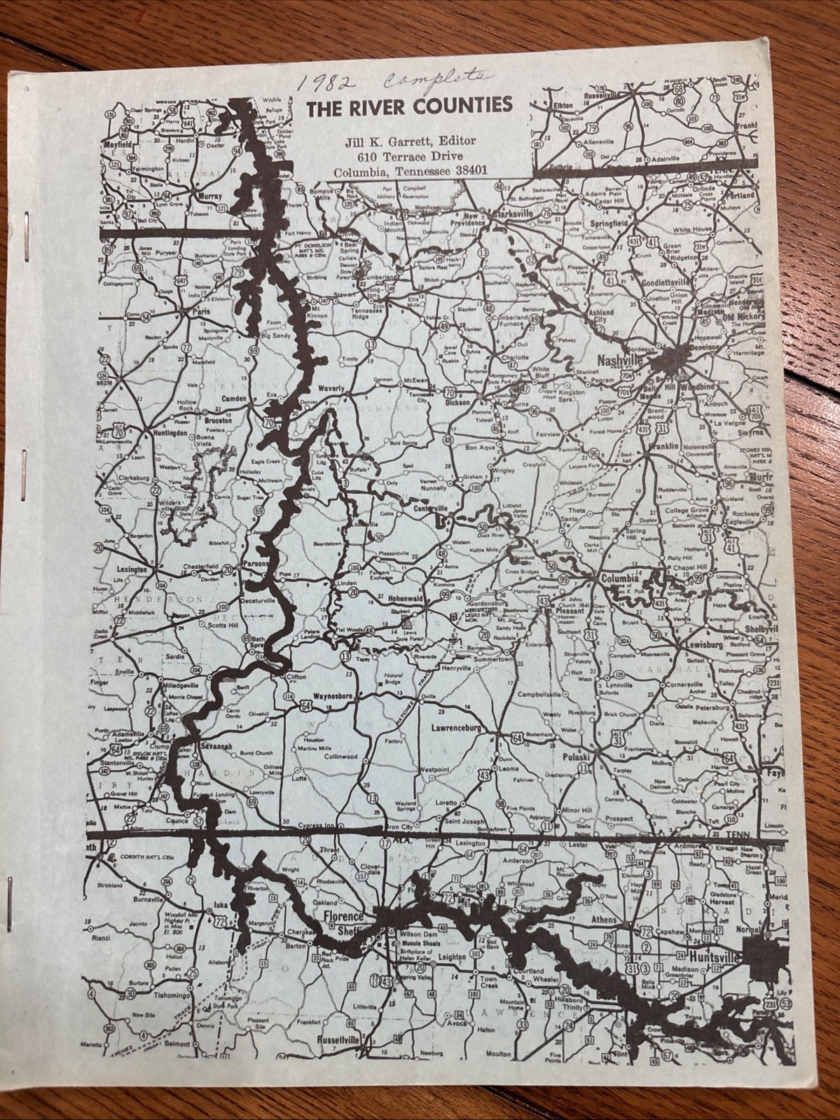 The River Counties.Genealogy From Counties Of Tenn River Areas West Of Nashville