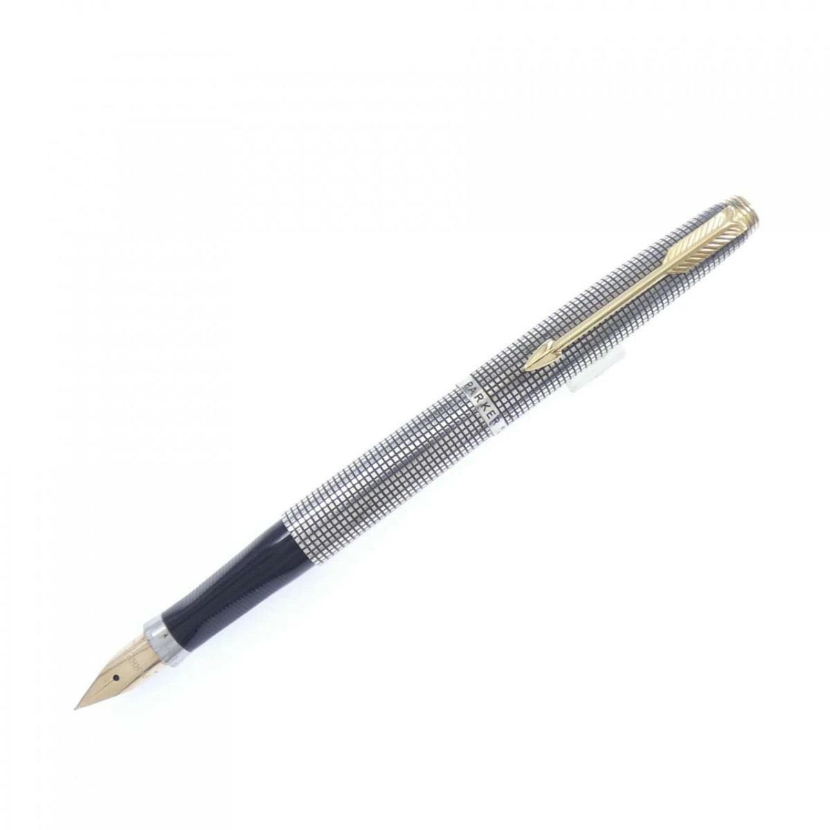 Parker Shizure String Silver Fountain Pen [Used]