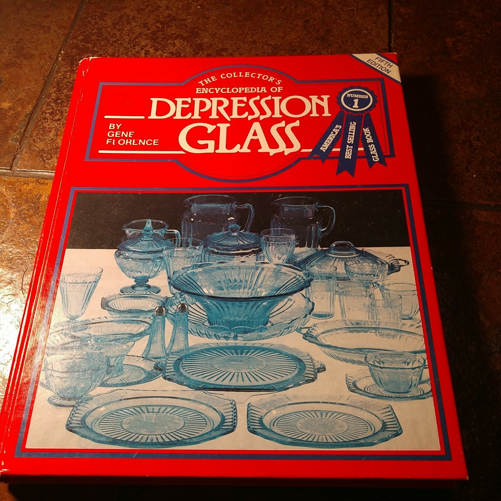 1982 Collectors Encyclopedia of Depression Glass Gene Florence Reference Book