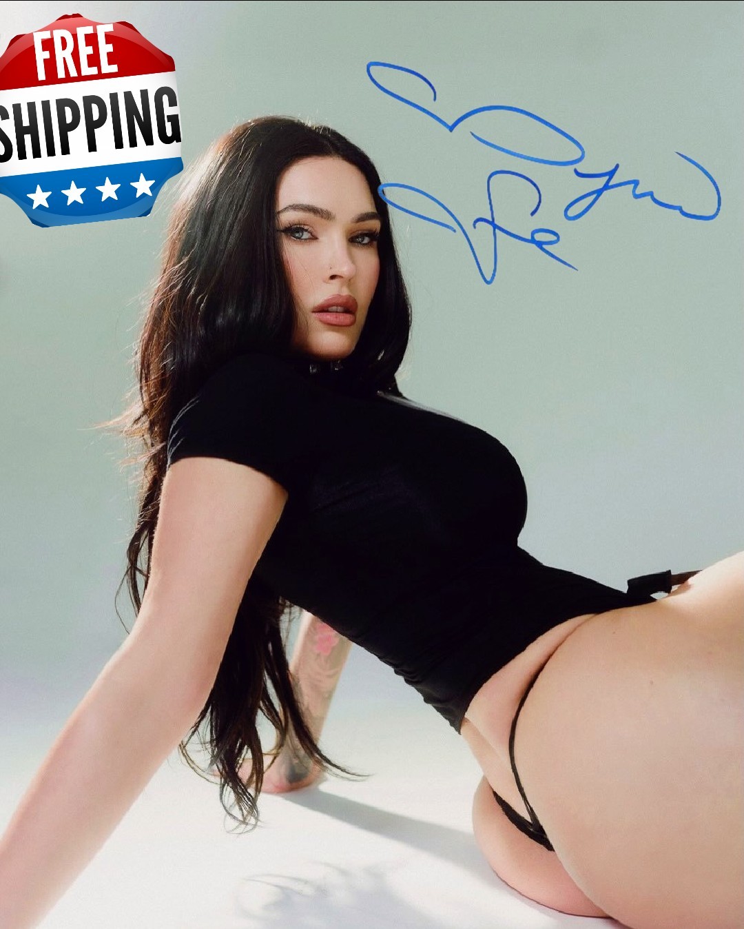 Framed Megan Fox Autographed Signed 8x10 Photo Reprint Fast Free Shipping 