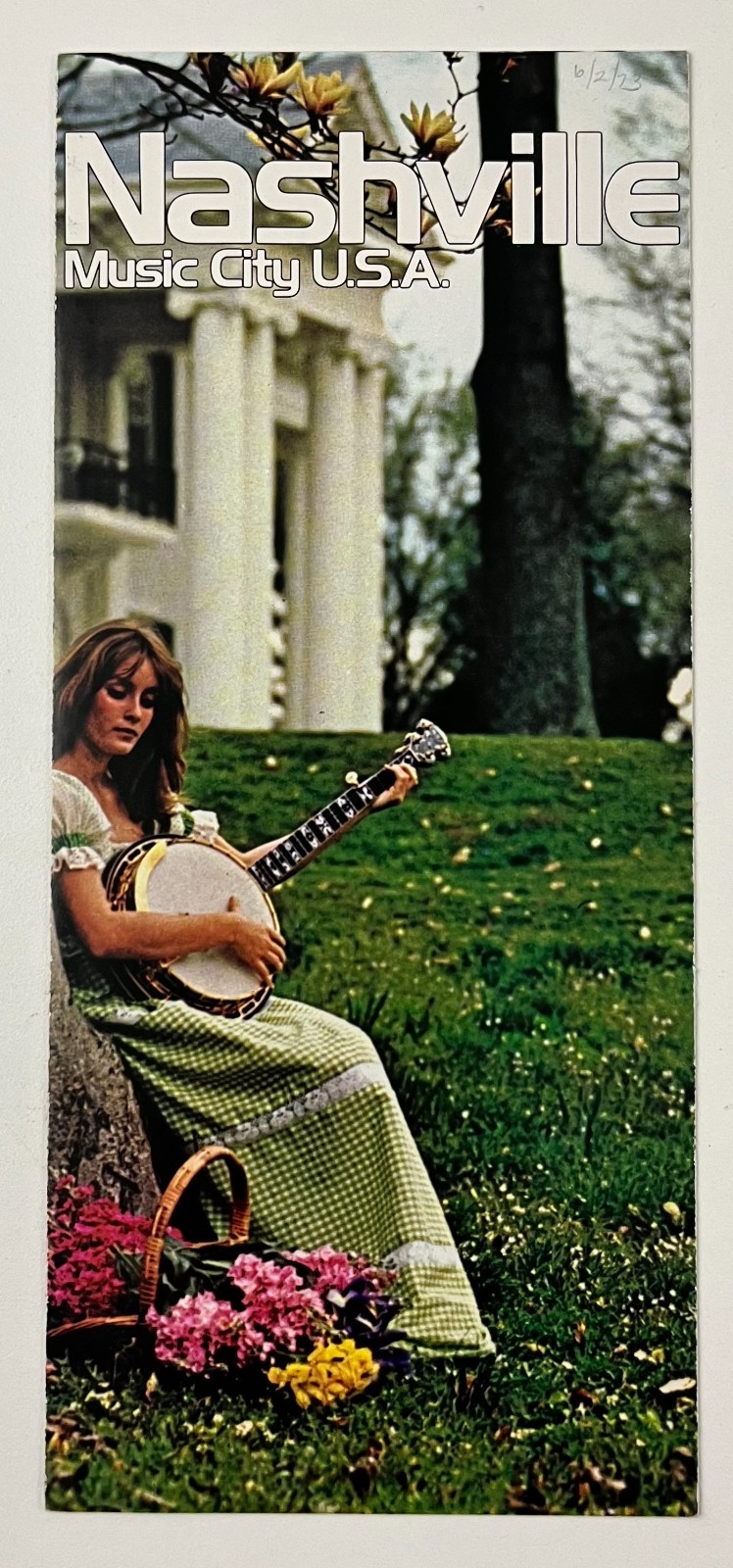 1970s Nashville Tennessee Music City USA Vintage Tourist Travel Brochure Guide