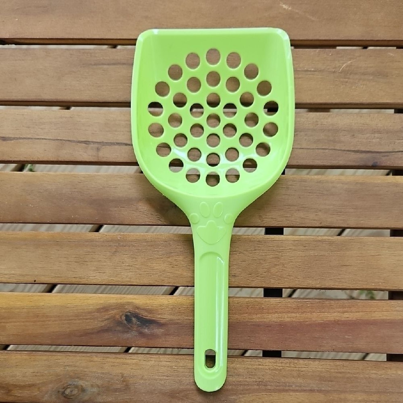 Green Pet Litter Scoop