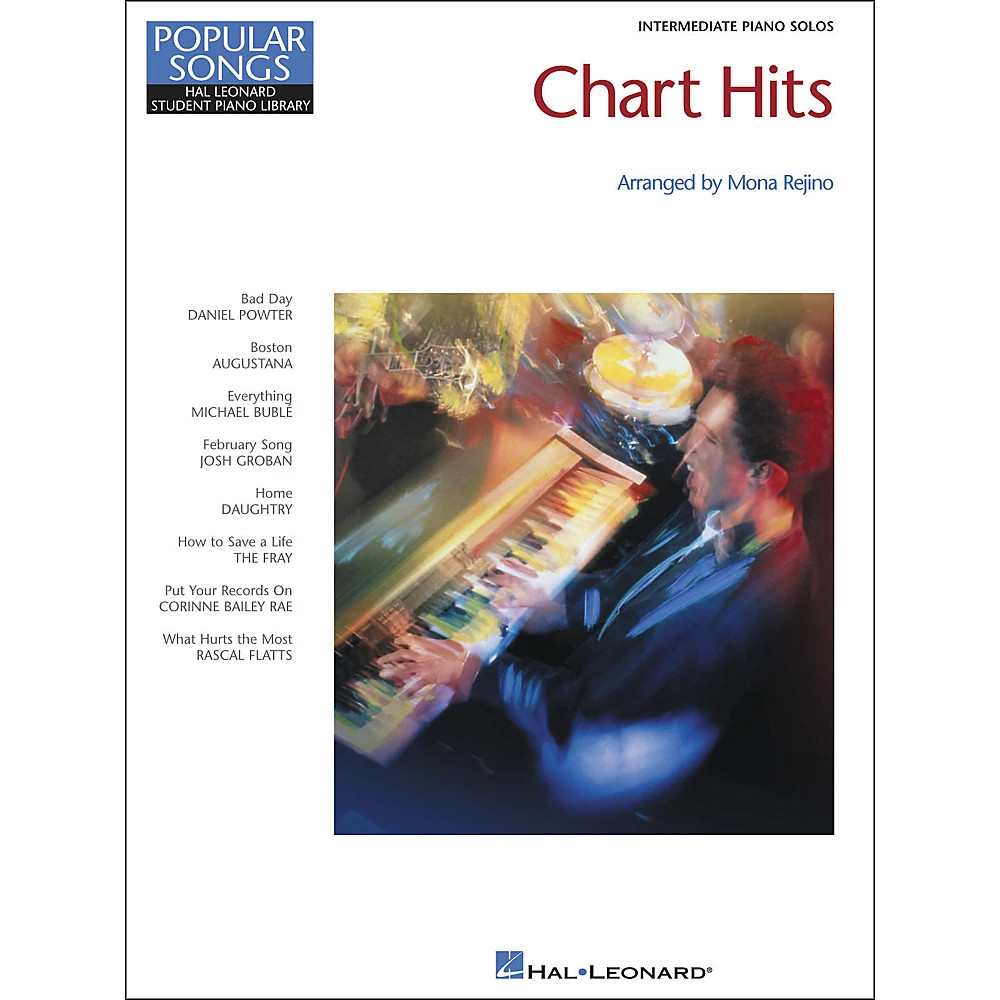 Hal Leonard Chart Hits Intermediate Piano Solos Popular Songs Hal Leonard