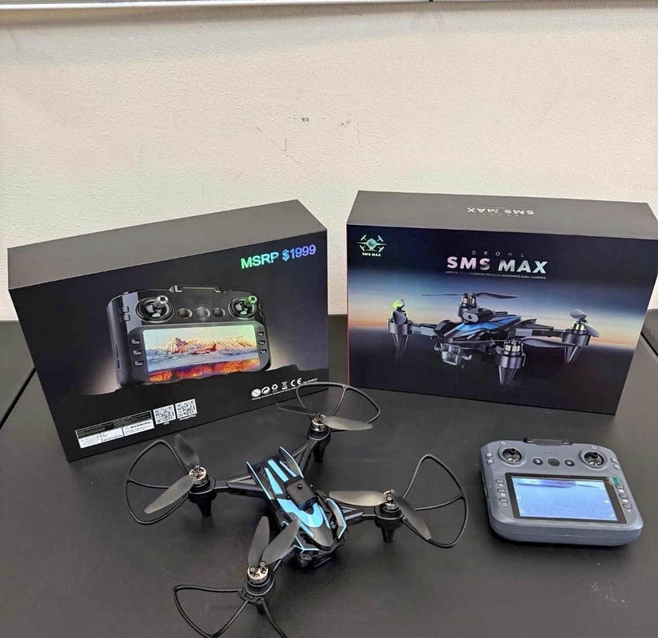 SMS MAX Camera Ready to Fly Drone Remote Control Model SMS MAX