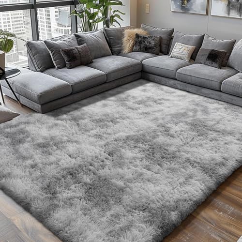 Shag Area Rugs for Bedroom Living Room,5X8 Ultra Soft Fluffy Area Rugs for 