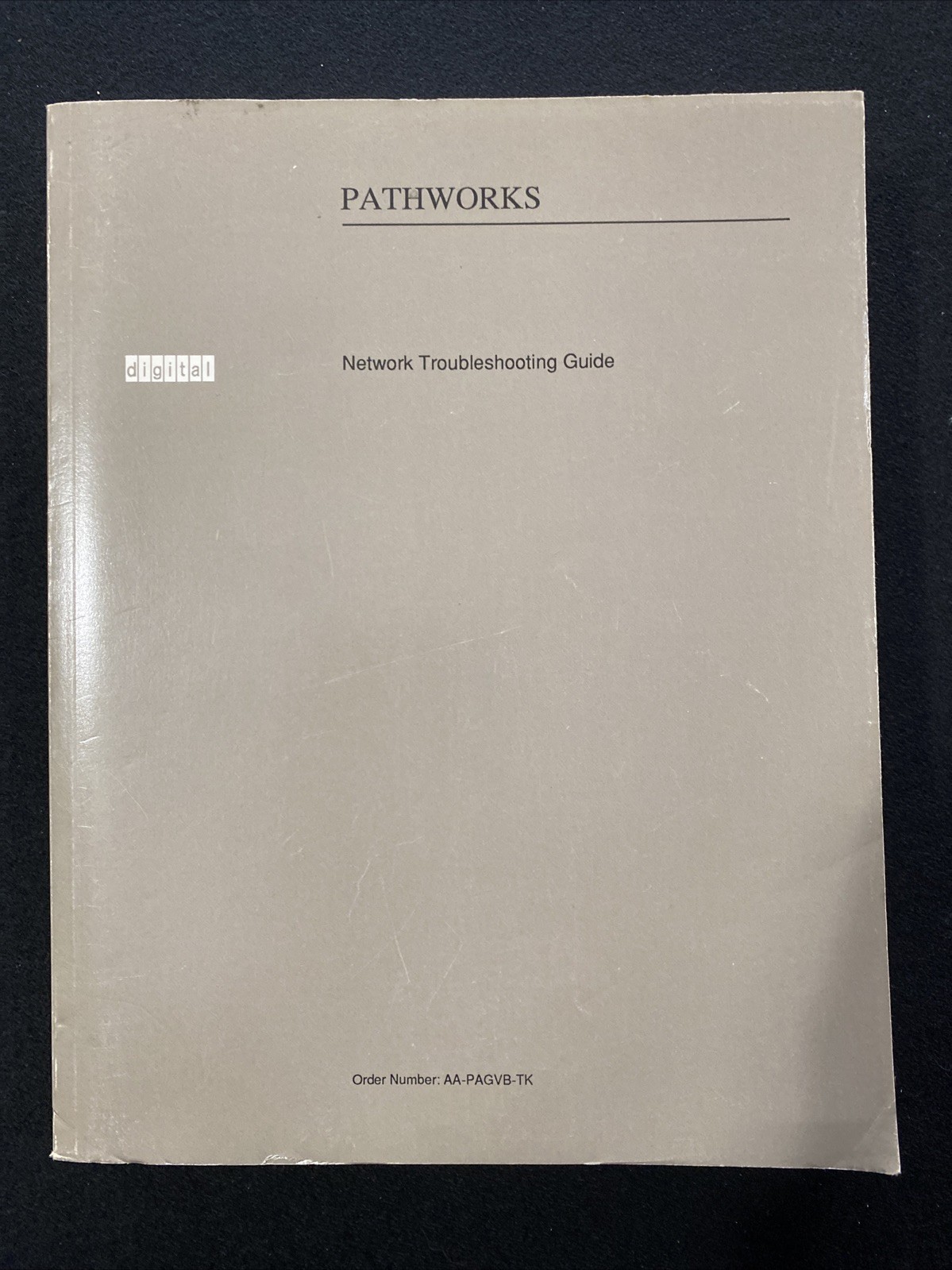 Digital Equipment Corp, Pathworks Network Troubleshooting Guide 1991