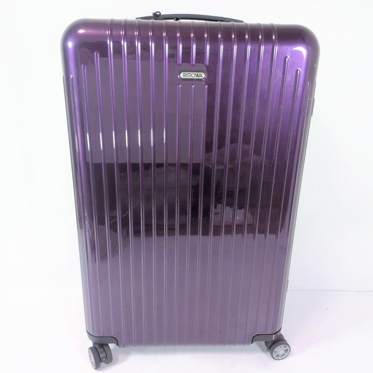 Rimowa Salsa Air 80L Purple 4 wheels Carry Case Suitcase USED