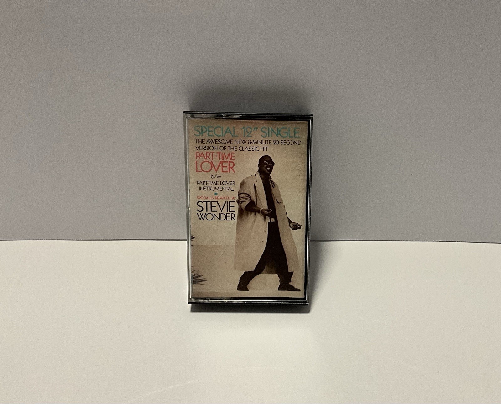 STEVIE WONDER • PART TIME LOVER • 12" SINGLE • 1985 • Tamla Records• CASSETTE