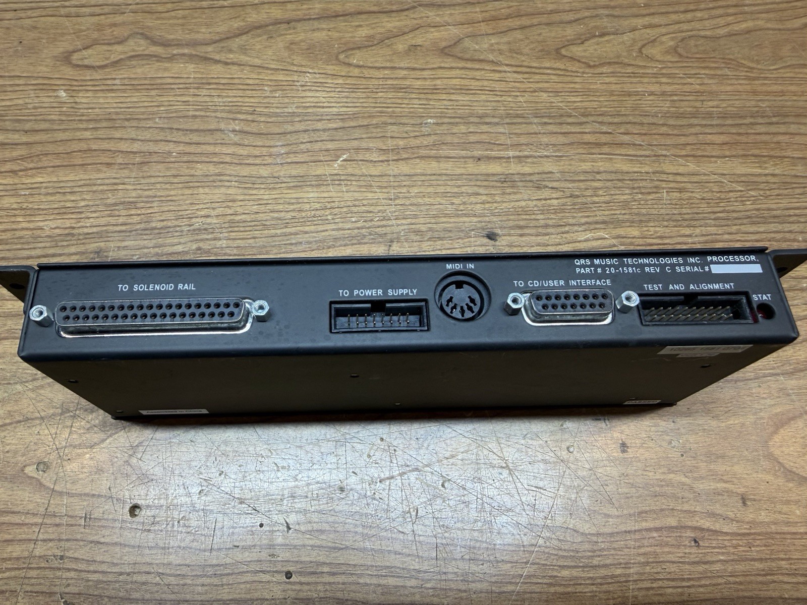 QRS Piano Player System Processor, Part # 20-1581c, Used Working, With Mounts