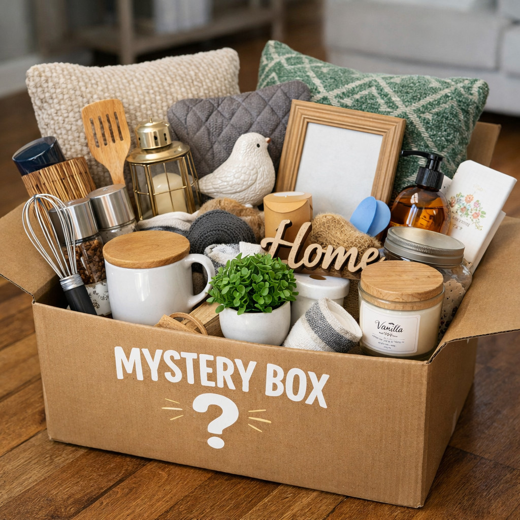 PREMIUM Secret BOX Target & HomeGoods  Box | Luxury Home & Lifestyle Surprise