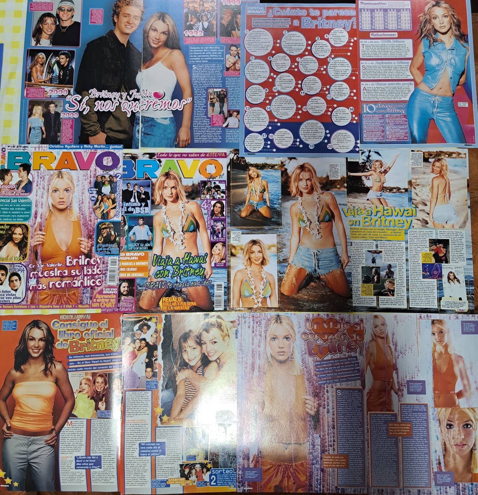 Britney Spears magazines clippings