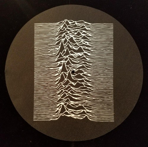 JOY DIVISION Unknown Pleasures NEW SINGLE SLIPMAT  New Order