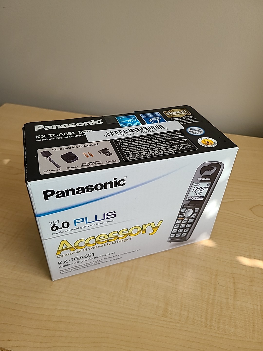 Panasonic KX-TGA651 1.9 GHz 4 Lines Cordless Phone