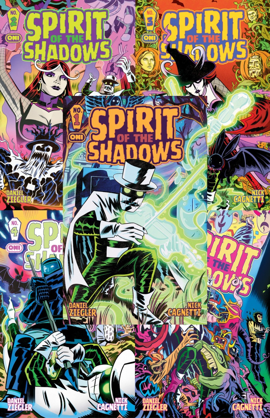Spirit Of The Shadows #1 2 3 4 5 Cover A Nick Cagnetti Full Set PRESALE 5/27/26
