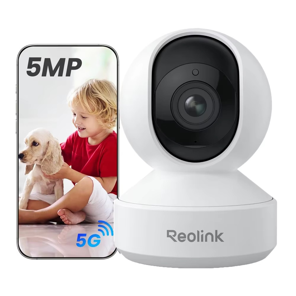 REOLINK 5MP Wifi Security Camera Person/Pet/Crying Detection Indoor Baby Monitor