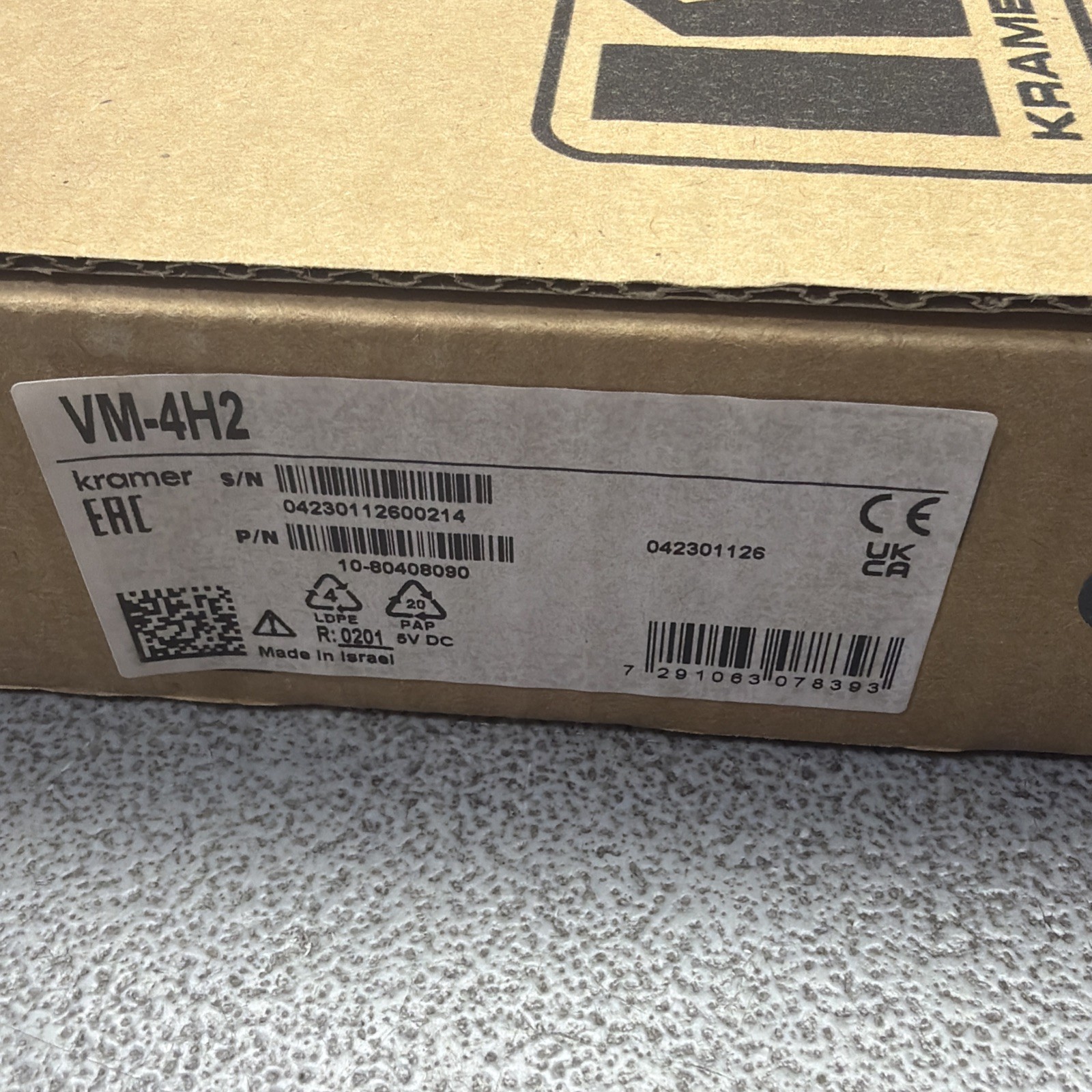 Kramer VM-4H2 Distribution Amplifier