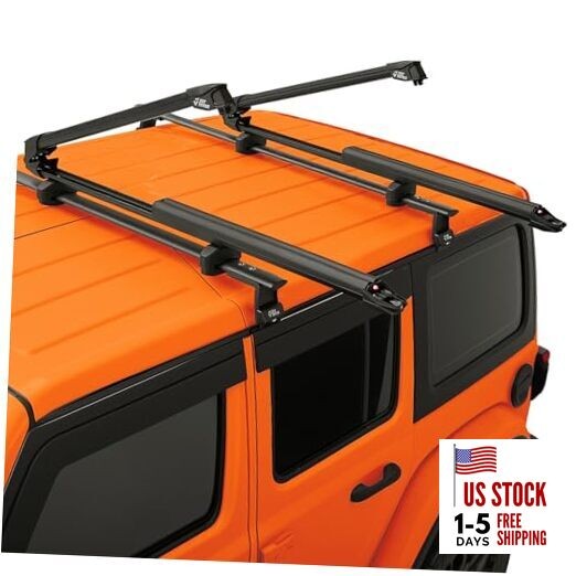  Universal Lockable Ski Rack Snowboard Rack for Car Roof - 6 Pairs Ski / 4 