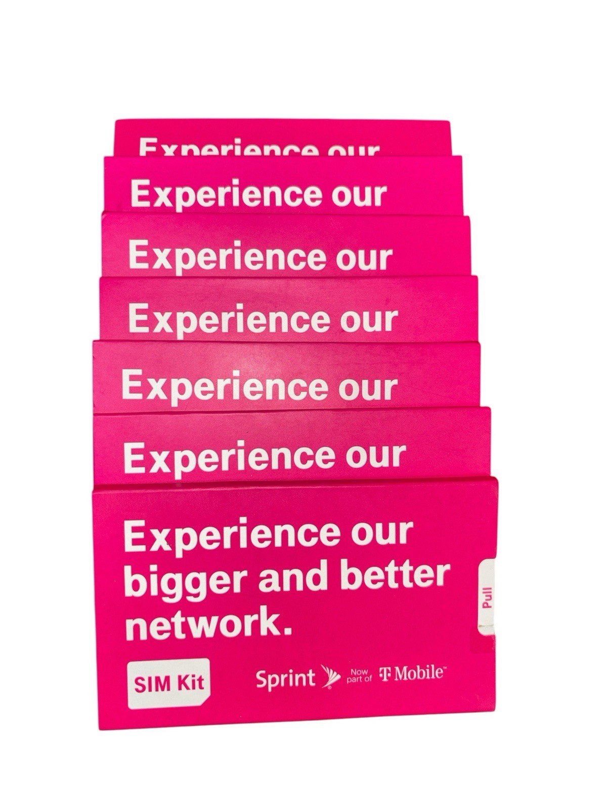 Sprint T-Mobile WELCOME SIM CARD KIT NEW SEALED Set Of 7
