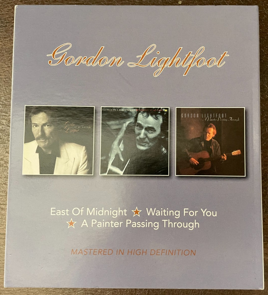 Gordon Lightfoot - East Of Midnight Waiting For You / Painter Passing Through cd