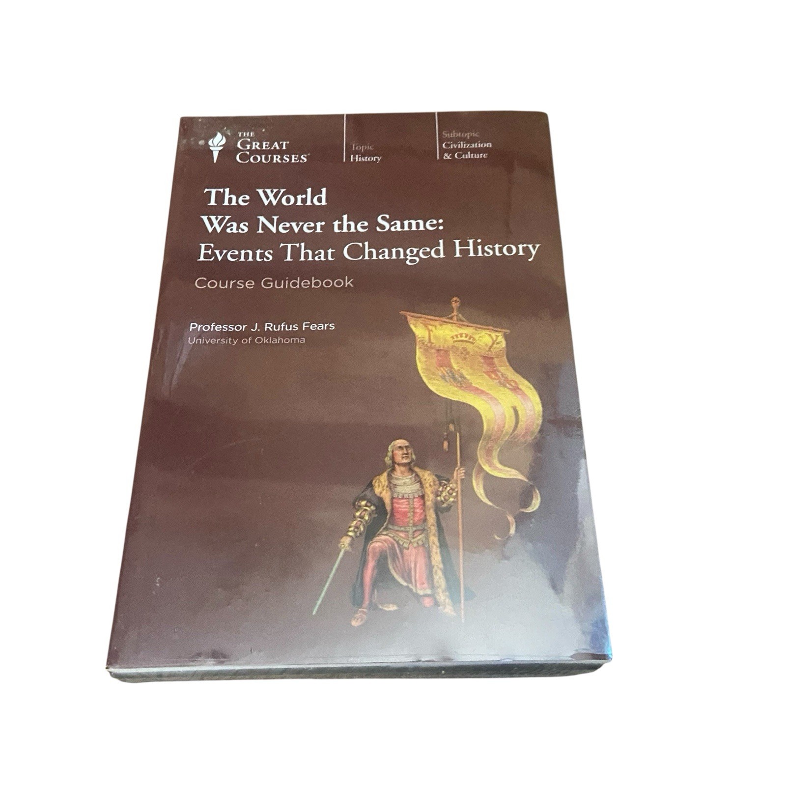 The Great Courses The World Was Never The Same Events... 6 DVD & PB Book Set New