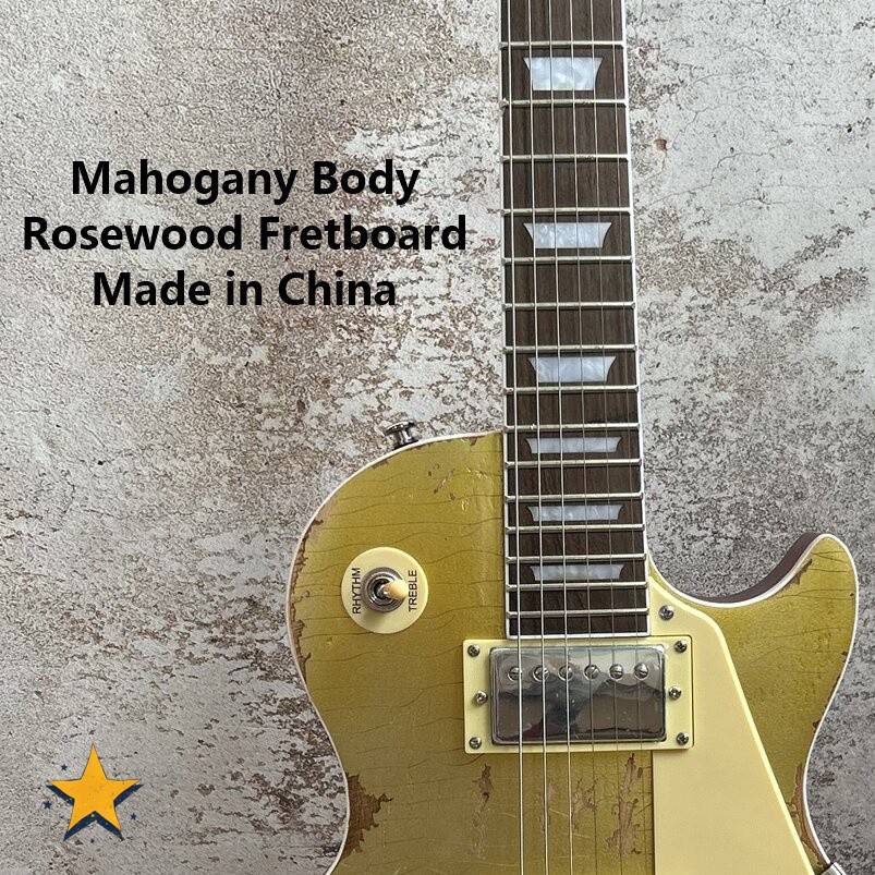 Clearance Sale: Vintage Electric Guitar w/ HH Pickups & Chrome Hardware