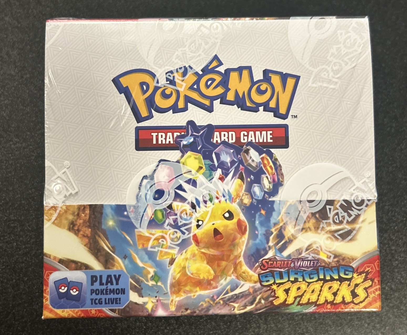 Pokémon TCG Scarlet & Violet Surging Sparks Booster Box NEW/FACTORY SEALED CLEAN